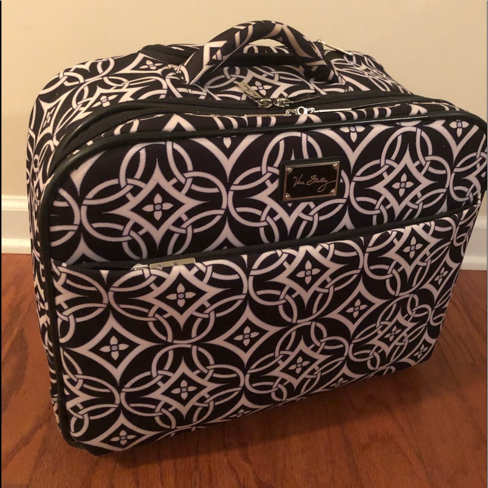 Vera Bradley Women’s Softside Rolling Laptop Work Bag